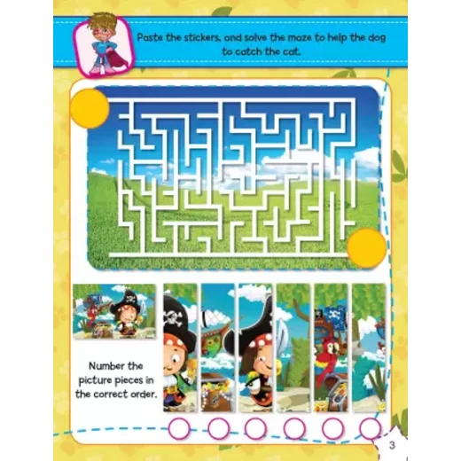 كتاب أنشطة الملصقات من دريم لاند - Dreamland - Image 7