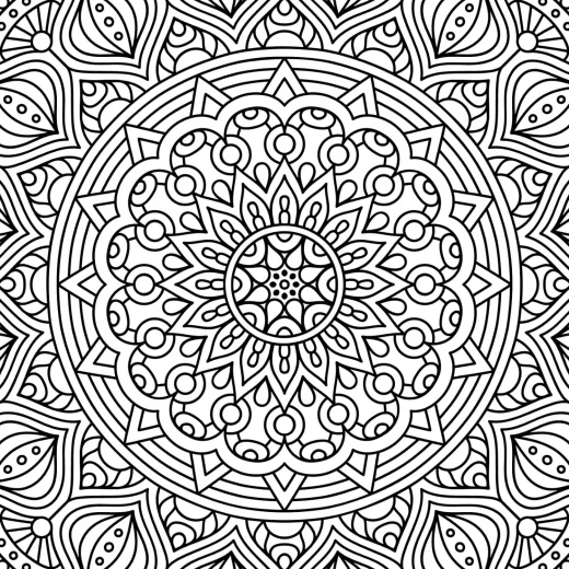 كتاب ماندالا - كتاب التلوين للكبار من دريم لاند - Dreamland - Image 2