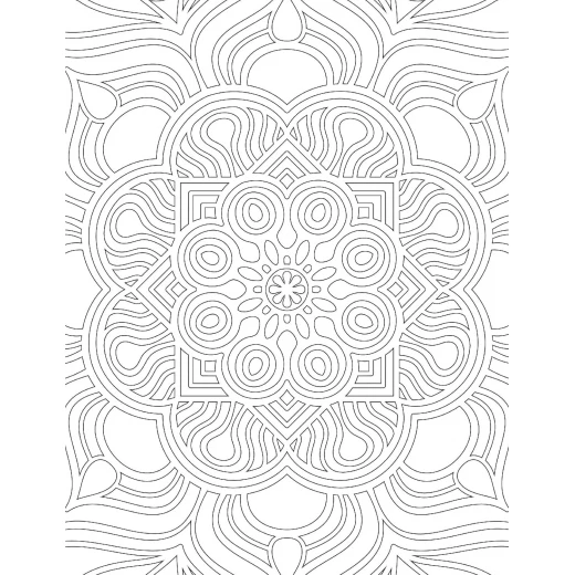 ماندالا - كتاب تلوين للكبار من دريم لاند - Dreamland - Image 2