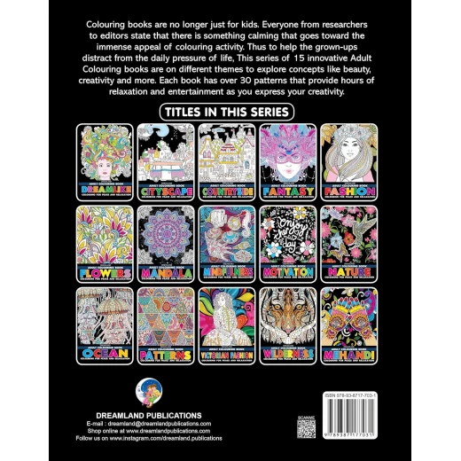 كتاب تلوين للكبار من دريم لاند - Dreamland - Image 6