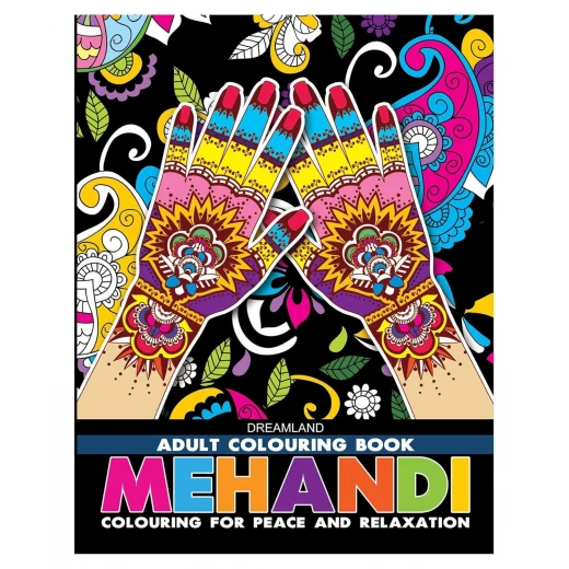 Dreamland Mehandi Coloring Book for Adults - Dreamland - Image 3