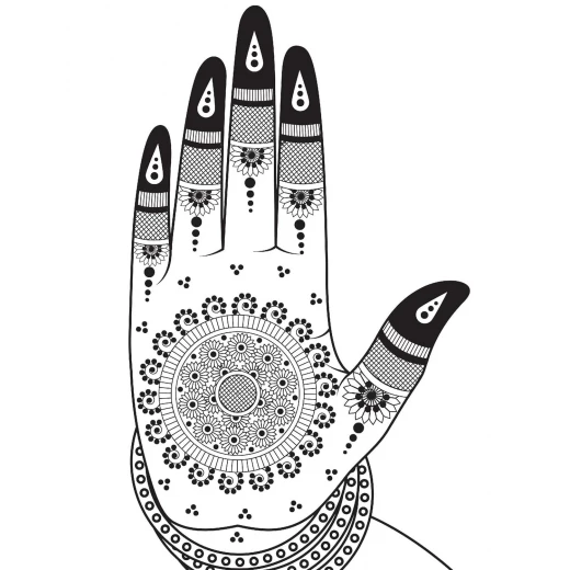 Dreamland Mehandi Coloring Book for Adults - Dreamland - Image 4