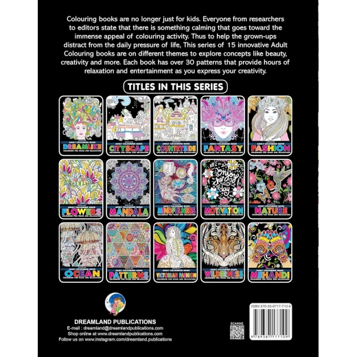 Dreamland Mehandi Coloring Book for Adults - Dreamland - Image 6