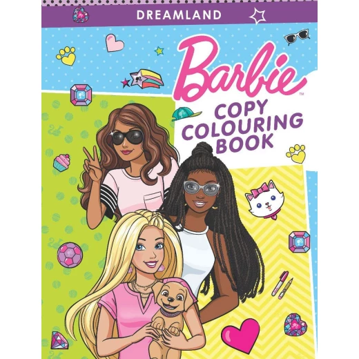 Dreamland | Barbie Copy Coloring Book 1 | A Drawing & Activity Book For Kids - Dreamland - Image 3