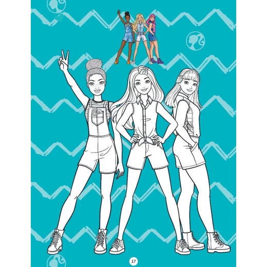 Dreamland | Barbie Copy Coloring Book 1 | A Drawing & Activity Book For Kids - Dreamland - Image 7