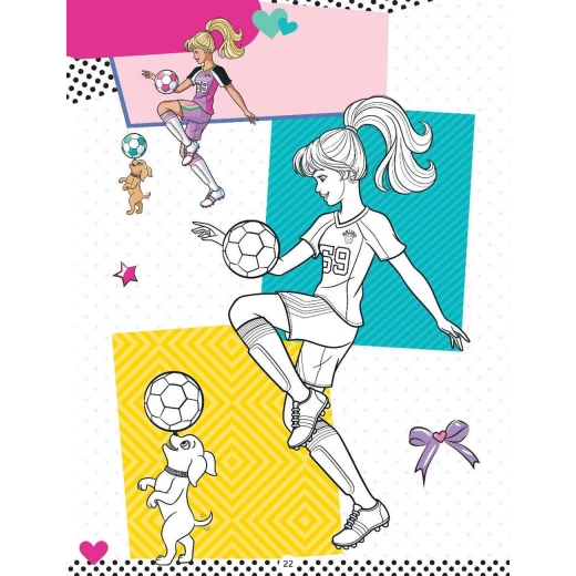 Dreamland | Barbie Copy Coloring Book 1 | A Drawing & Activity Book For Kids - Dreamland - Image 9