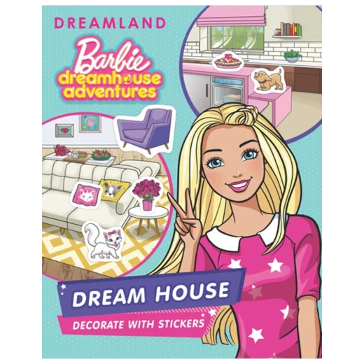 مغامرات باربي دريم هاوس - تزيين بيت الأحلام بالملصقات من دريم لاند - Dreamland - Image 3