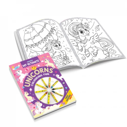 كتاب ممتع لتلوين وحيد القرن من دريم لاند - Dreamland - Image 4