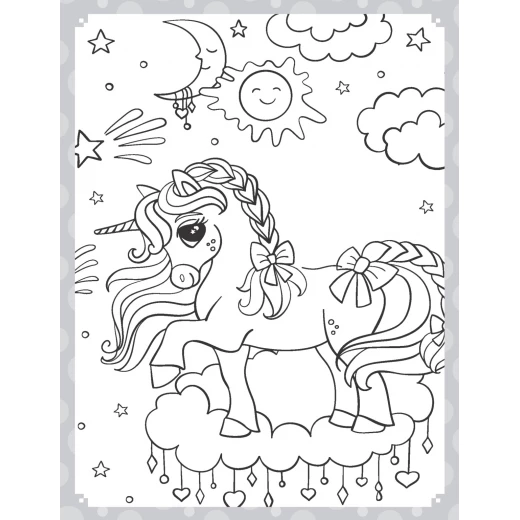 كتاب ممتع لتلوين وحيد القرن من دريم لاند - Dreamland - Image 7