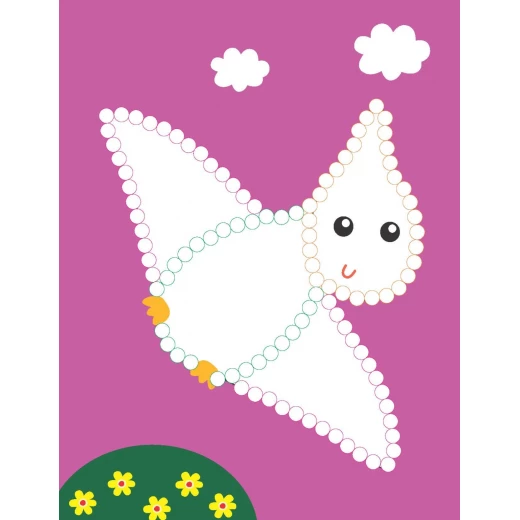 Dreamland 1500 Mosaic Stickers Book with Coloring Fun - Dreamland - Image 9