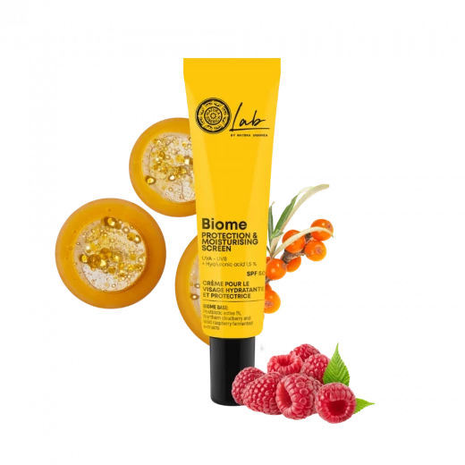 Lab Biome Protection & Moisturising Face Screen SPF50 30ml - Natura Siberica - Image 3