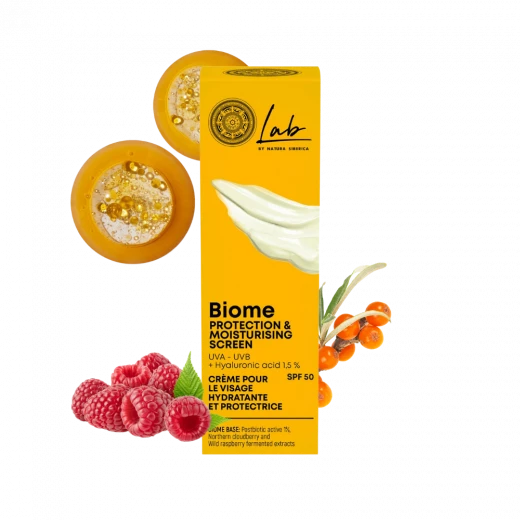 Lab Biome Protection & Moisturising Face Screen SPF50 30ml - Natura Siberica - Image 10