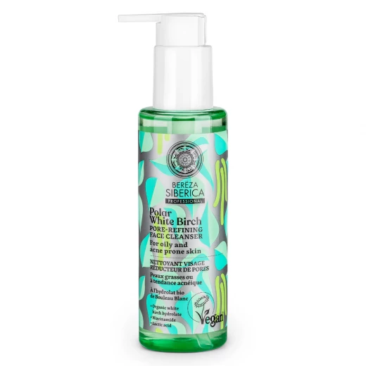 Natura Siberica Polar White Birch Pore-refining face cleanser, 145 Ml Natura Siberica Polar White Birch Pore-refining face cleanser, 145 Ml