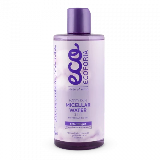 Ecoforia - Lavender Clouds Happy Skin Micellar Water 3 In 1 300 ml - Ecoforia - Image 3