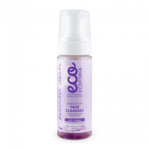 Ecoforia - Lavender Clouds Bubble Foam Face Cleanser 160 ml - Ecoforia - Image 3