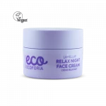 Ecoforia - Lavender Clouds Lamellar Relax Night Face Cream 50 ml - Ecoforia