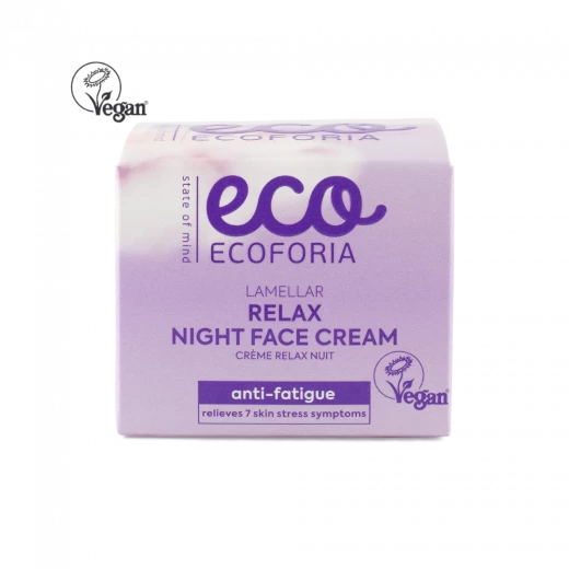 Ecoforia - Lavender Clouds Lamellar Relax Night Face Cream 50 ml - Ecoforia - Image 6