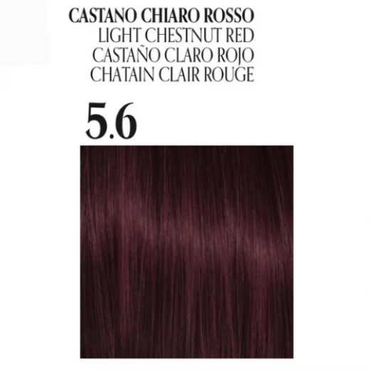 Fanola Oro Puro Ammonia free hair coloring cream, No.5.6 Red - Fanola - Image 2