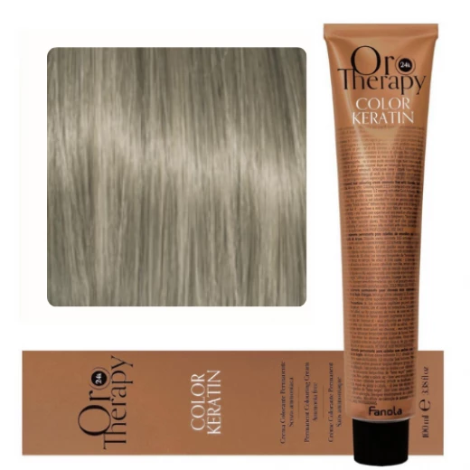 Fanola Oro Puro Ammonia free hair coloring cream No. 9.00 Intense Very Light Blonde Fanola Oro Puro Ammonia free hair coloring cream No. 9.00 Intense Very Light Blonde
