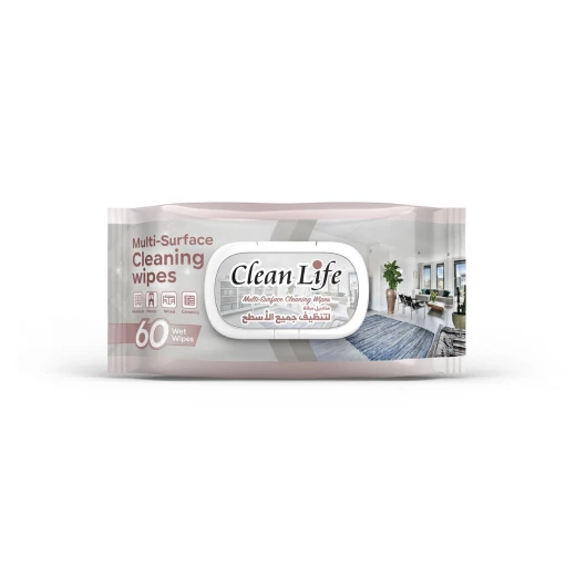 Clean Life Multi-Surface Wipes (60 Count) – Versatile Cleaning for Wood, Plastic, and Ceramic, Removes Stains and Dust Without Extra Sprays. Clean Life Multi-Surface Wipes (60 Count) – Versatile Cleaning for Wood, Plastic, and Ceramic, Removes Stains and Dust Without Extra Sprays.