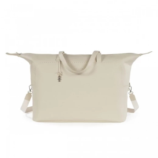 Pasito a Pasito XL Maternity Bag – Elegant Cream Icon Design Pasito a Pasito XL Maternity Bag – Elegant Cream Icon Design