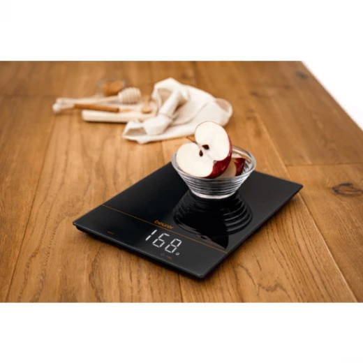 Beurer KS34 Digital Kitchen Scale, 15kg Capacity, Hidden Display, Precision Weighing, Sleek Glass Design, Multiple Units, Auto Shut-Off, Easy-to-Clean Surface - Beurer - Image 3