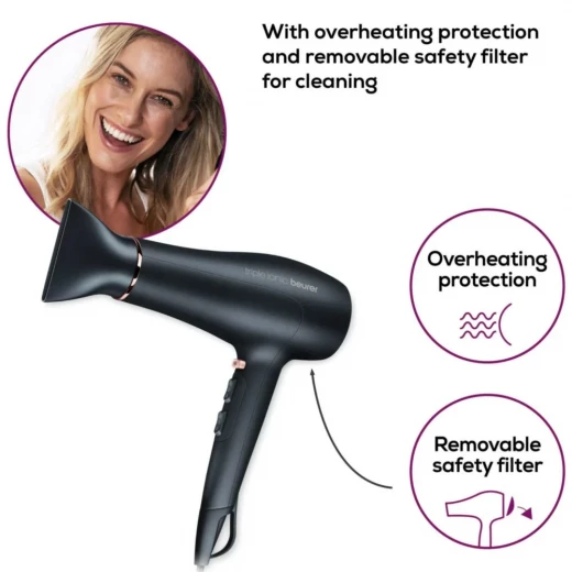 Beurer Hair Dryer – HC 50 Powerful and Versatile Hair Dryer with Ionic Technology - Beurer - Image 7