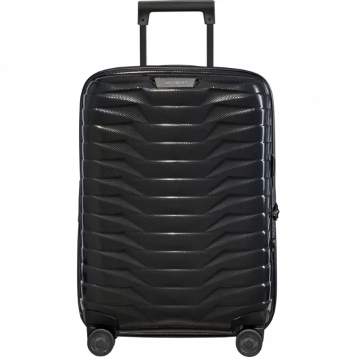 Samsonite Proxis Expandable Carry-On Trolley Lightweight, Durable Roxki Material, 100% Recyclable, Black - Samsonite - Image 2