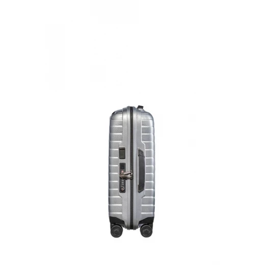 Samsonite Proxis Expandable Cabin Trolley Silver, Lightweight Roxkin Polypropylene, USB Port, TSA Lock, 4-Wheel Spinner - Samsonite - Image 3