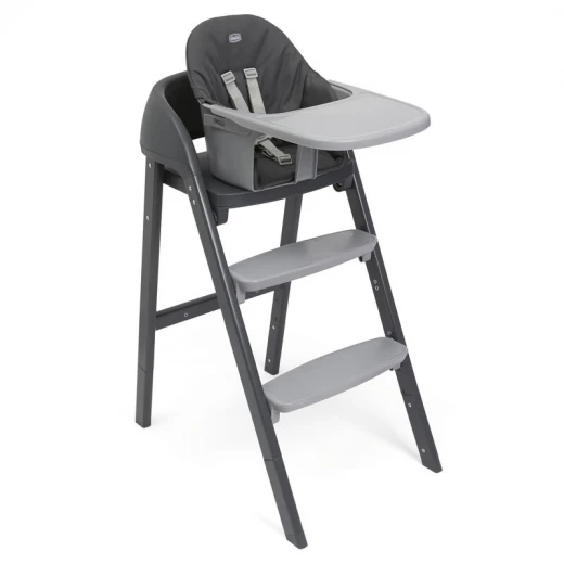 Chicco Crescndo Up Highchair Enta Black Re-lux - Chicco - Image 2