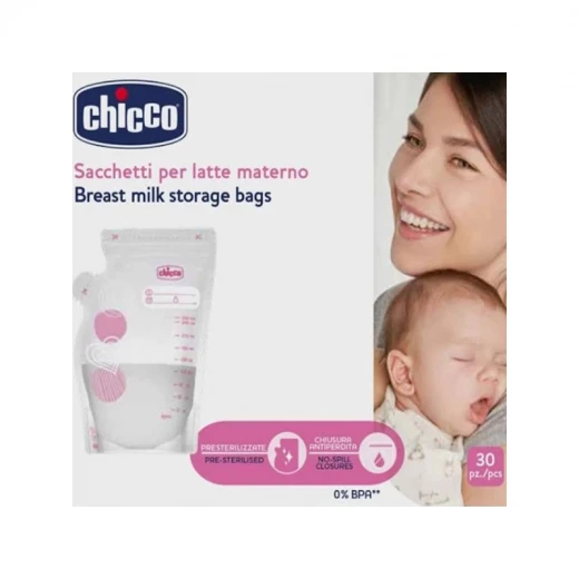 Chicco Breastmilk Storage Bags -30pcs - Chicco - Image 7