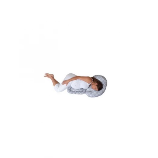 Chicco Total Body Pillow Criss Cross Grey - Chicco - Image 2