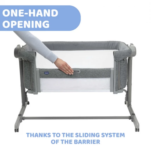 Chicco Next2me Magic Evo Co- Sleep Crib D.grey - Chicco - Image 4