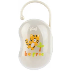 Chicco Soother Holder Grey 2 Soothers