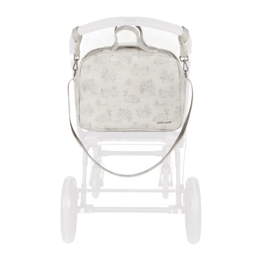 Pasito a Pasito Toile de Jouy Cream Diaper Bags – Elegant and Spacious Changing Bag for Your Little One - Pasito a Pasito - Image 2