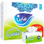 Fine Fluffy Facial Tissues, 300 Sheets, 2 Ply 10 Packs Soft & Absorbent Tissues for a Clean & Confident Feel - Fine
