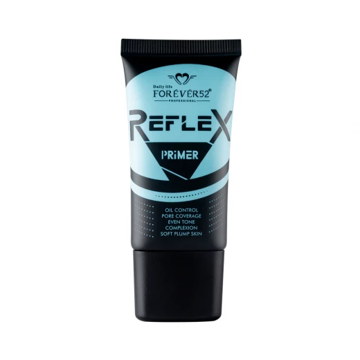 فوريفر 52 برايمر RXP001 20 مل، تغطية ناعمة، لمسة مطفية طبيعية، تقليل المسام والعيوب، غني بفيتامين E من ريفليكس فوريفر 52 برايمر RXP001 20 مل، تغطية ناعمة، لمسة مطفية طبيعية، تقليل المسام والعيوب، غني بفيتامين E من ريفليكس