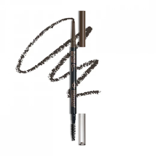 Forever 52 Charcoal Brow Liner with Spoolie Brush for Flawless Eyebrows Long Lasting Smudge Proof Makeup Forever 52 Charcoal Brow Liner with Spoolie Brush for Flawless Eyebrows Long Lasting Smudge Proof Makeup