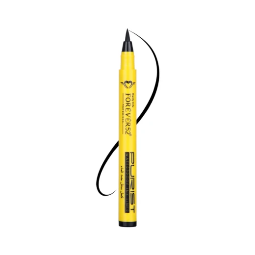 Forever52 Purist Waterproof Black Ink Eyeliner Pen Tip Precise Eye Makeup Long Lasting Wear Forever52 Purist Waterproof Black Ink Eyeliner Pen Tip Precise Eye Makeup Long Lasting Wear