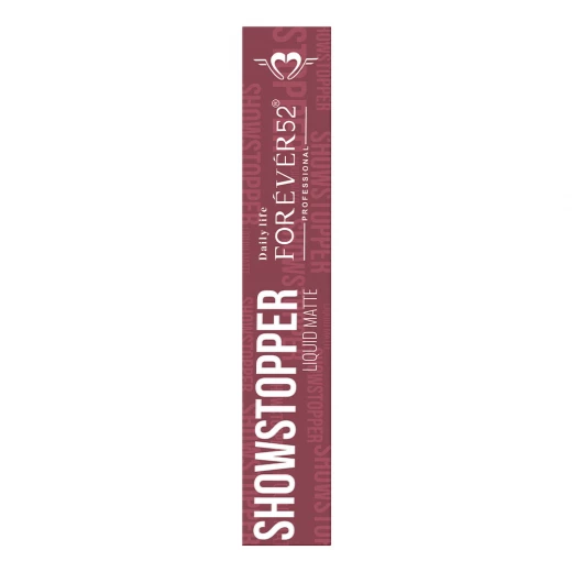 Forever 52 Showstopper Matte Liquid Lipstick SHW006 Long Lasting Bold Color Makeup - Forever 52 - Image 3