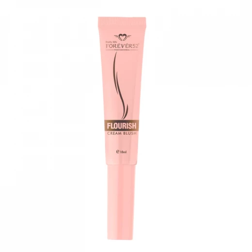Forever 52 Flourish Cream Blush Natural Flush Makeup Blendable Formula for Cheeks Healthy Glow - Forever 52 - Image 3