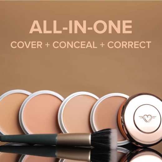 Forever 52 Full Coverage Waterproof Concealer Foundation Makeup Radiant Finish Hydrating Formula - Forever 52 - Image 2