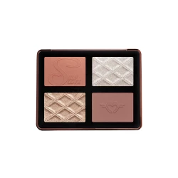 Forever 52 Make Me Glow Rose Gold Highlighter and Blush Kit Makeup Essentials for Cheeks and Eyes
