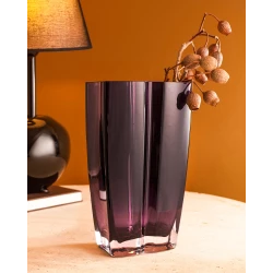 Madame COCO Lillebonne Handmade Glass Vase - Small Size 16X25CM