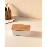 Madame Coco Storage Box with Wooden Lid 750ml - Madame COCO