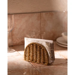 Madame COCO Etincelle Decorative Napkin Holder 15×5×11cm – Stylish & Practical Napkin Holder for Dining Table Organization, Kitchen, Dining Room & Everyday Use