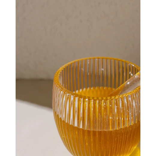 Paris Glass Honey Jar With Dipper Carrier bag 8,5X11,3CM - Madame COCO - Image 2
