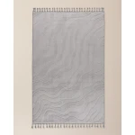 Madame COCO Pluie Relief Ground Carpet, 150 x 230cm, Elegant Textured Area Rug with Raised Design, Ideal for Living Rooms and Bedrooms, Modern Home Decor - Madame COCO