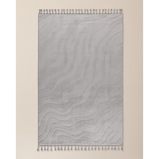 Madame COCO Pluie Relief Ground Carpet, 150 x 230cm, Elegant Textured Area Rug with Raised Design, Ideal for Living Rooms and Bedrooms, Modern Home Decor - Madame COCO - Image 2