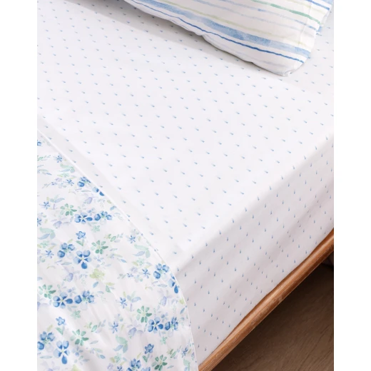 Madame Coco Squirre King Size Duvet Cover Set – Patterned Ranforce Duvet Cover 240×220cm with 2 Pillowcases 50×70cm and 240×260cm Sheet, Elegant Bedding Set with Carrier B - Madame COCO - Image 2